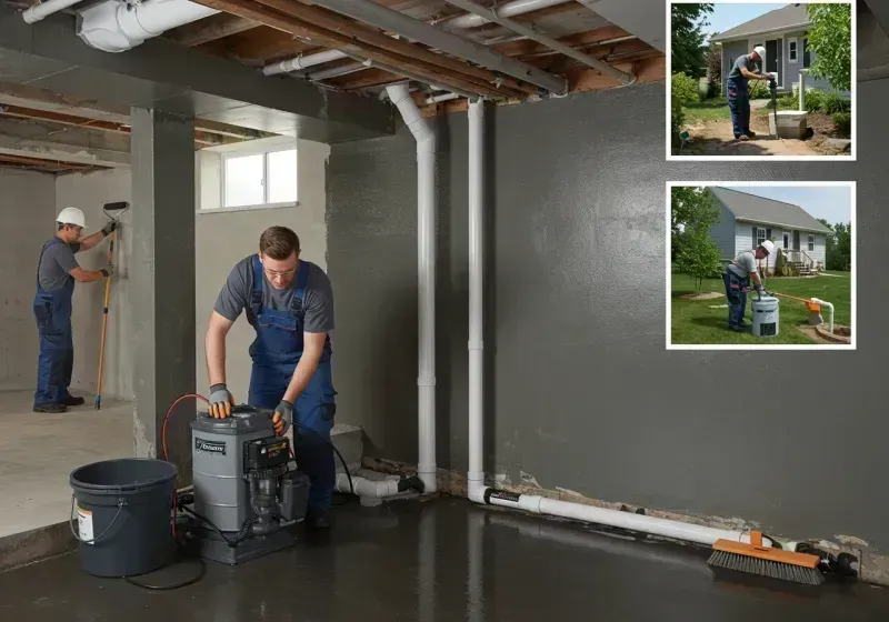 Basement Waterproofing and Flood Prevention process in Southwood Acres, CT